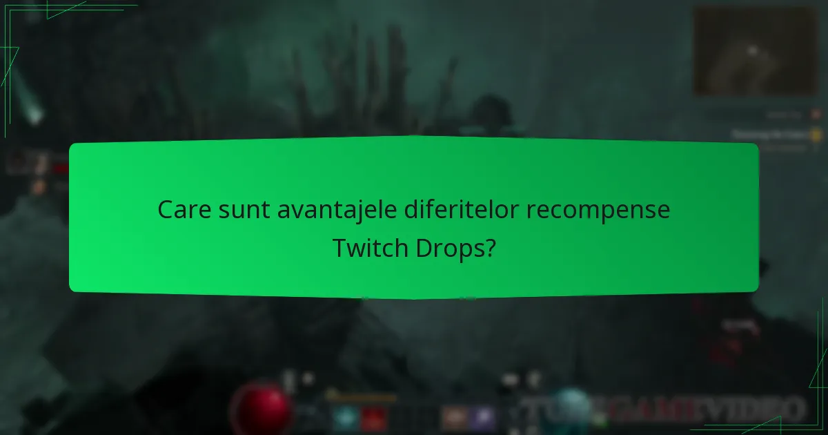 Ce recompense Twitch Drops sunt disponibile pentru Diablo IV?