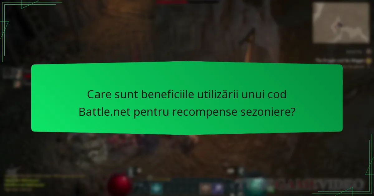 Cum îmi răscumpăr codul Battle.net pentru recompense sezoniere?