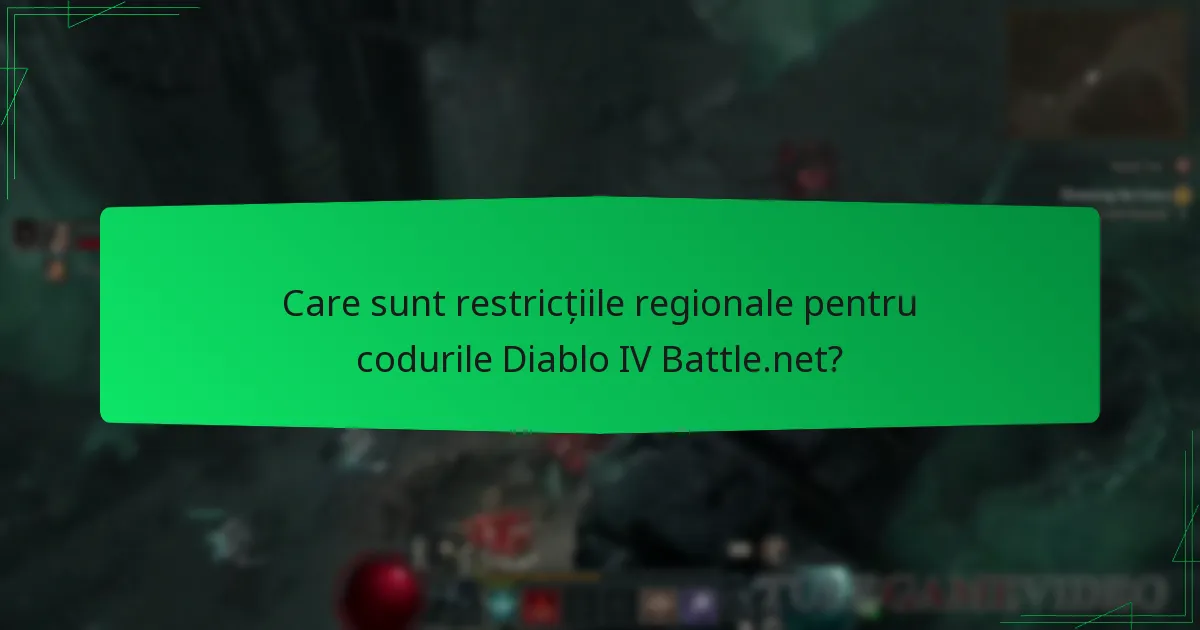 Care regiuni au oferte exclusive pentru codurile Diablo IV Battle.net?