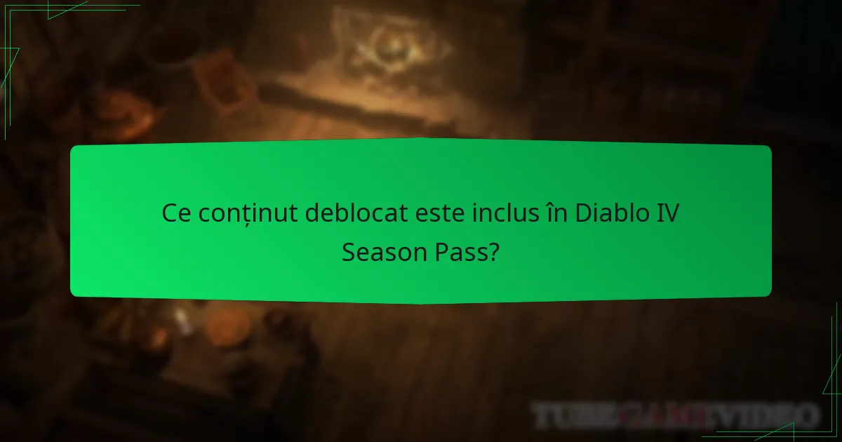 Care sunt opiniile comunității despre Diablo IV Season Pass?